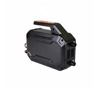 Qianly Inflador Portátil con Batería Inflado y Desinflado Rápido Inflador Automático Boquillas Múltiples Bomba de Aire Digital para Coche