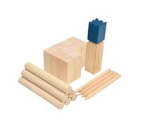 Qianly Juego de Exterior Juego de Lanzamiento con Piezas de Madera y Resistente y para Césped Arena O Adecuado para