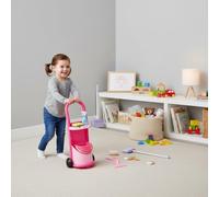 Qianly Juego de Limpieza para Niños Fomenta la Responsabilidad Set de Escoba y Trapeador de Juguete Estimulación Temprana para Niñas