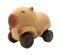Qianly Juguete Capybara Pull and, Juguete Relajante, Juguete Sensorial Creativo Y Lindo, Rueda de Arena, Juguete para Niñas de Jardín de Infantes Y, MarrÓn