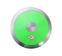 Qianly Lanzamiento de Nailon de 1 Kg con Aro Y Centro de Acero. Equipo de Entrenamiento para Práctica en Deportivos Universitarios Y en El Patio Tras, Verde