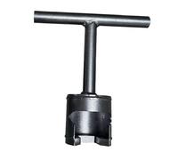 Qianly Llave para Válvulas, Reemplazo Directo, Acero, Multiusos, Ahorra Mano de Obra, Llave para Tanque de Gas