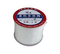 Qianly Malla PVA para Pesca Saco para Cebo Red de Disolución Alimentador para Carpas con Diseño de Puntada Elástica para Anudar Fácilmente Adecuado para PES, 60mm