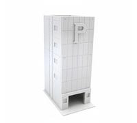 Qianly Maqueta de Edificio Japonés Regalo Creativo Kit de Casa Japonesa para Ensamblar Multiuso Edificio en Miniatura para Diorama Dioramas, Pequeño Edificio De Estacionamiento
