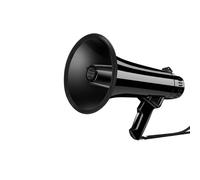 Qianly Megáfono Plegable Sonido Potente Amplificador de Voz Portátil Tarjeta Tf Amplificador de Voz para Mercado, Exterior, Megáfono De 40W De Alta Potencia