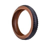 Qianly Neumático para Bicicleta de Nieve, Neumático para Bicicleta de Nieve, Neumático para ATV Resistente Al Desgaste, Neumático para Vehículos de Arena, Re, 20x4 Pulgadas Negro Marrón
