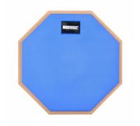 Qianly Pad de Práctica de Goma Respuesta Almohadilla Realista Entrenamiento 8 Pulgadas Portátil Equipo Musical para Principiantes, Azul
