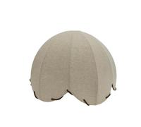 Qianly Pantalla Tela Textil Luz Cálida, Pantalla Lámpara, para Dormitorio, Comedor, Pantalla Lino