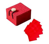 Qianly Papel de Lápiz Labial Chino, Regalos de Cumpleaños, Papel de Lápiz Labial Clásico Portátil