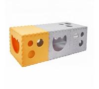 Qianly Pasillo Interactivo para Gatos Combinable Pasillo de Fieltro para Gatos Plegable Cubos de Juego de Fieltro para Interior