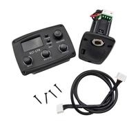 Qianly Pastilla Guitarra Acústica con Preamplificador Integrado Activo Previo Compacto Ecualizador para Guitarristas, Músicos, Ensayos, KLT-17A