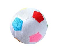 Qianly Pelota de Fútbol de Juguete, Pelota Suave, Sonajero, Almohada, Accesorio de Peluche para Niños Y Niñas, Adecuado para Los Más Pequeños, Colorful