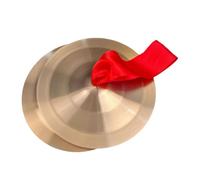 Qianly Platillos de Mano, Instrumento Musical, Pequeños Platillos de, Instrumento de Percusión para Actuaciones en Banda, Escuela, Princip, 9 Cm