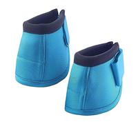 Qianly Protectores de Casco para Caballos, Accesorios Ecuestres, Ligeros, Protectores, Amortiguadores, Resistentes Al Desgaste, para Cascos Equinos, Azul M