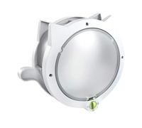 Qianly Puerta para Gatos Gatera de Entrada para Mascotas Y Animales con de Cierre de 4 Modos Y Diseño Moderno Adecuado para Controlar El, Blanco