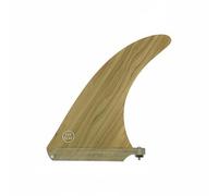 Qianly Quilla de Surf Longboard Paddleboard Quilla Central Accesorio para Tabla Fibra de Vidrio y Bambú Deslizamiento Suave 8pulgadas Adecuada para Principiantes Surf Paseos en