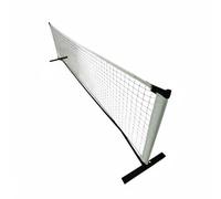 Qianly Red de Pickleball Portátil Red Soporte Malla Estructura Desmontable para Pasar de Juego a Almacenamiento Adecuada para Juegos Rápidos Actividades Familiares Exteriores Cercanos 10pulgadas