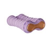 Qianly Rodillo para Pies Rodillo Masaje Manos Talones Músculos Ergonómico Manual Material PP Adecuado para Mujeres Hombres Casa Oficina, Violeta