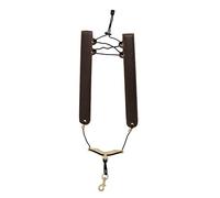 Qianly Saxofón Doble Correa de material cuero para El Hombro Tenor Alto Partes