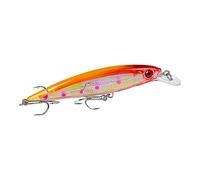 Qianly Señuelo de Pesca Minnow Artificial Flotante Ojos 3D Atractivos Cuerpo de PP Sólido Equipado con Anzuelos Fijos Adecuado para Pesca Recreativa en Agua, i