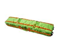 Qianly Snowboard Maletín con Ruedas para Esquí Funda Porta Tabla Bolsa Resistente Al Desgaste Material Oxford Orientada a Deportes de Invierno Y Desplazamien, Verde 145x32x20cm