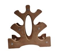 Qianly Soporte para Barras, Almacenamiento de Barras, Pesas para Barras Que Ahorran Espacio, Soporte Estable de 3 Niveles.