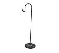 Qianly Soporte para Carrillón de Viento Estante Colgante Soporte para Gong Colgador de Pinceles Perchero Organizador Versátil de Metal Adecuado para Exhibir, Black S Hook