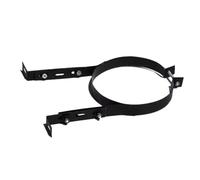 Qianly Soporte para Tubería Chimenea Clip Ajustable Abrazadera de Fijación de Tubo Soporte Metálico Resistente Función Estable Adecuado para Estufas de Leña, 125mm