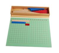 Qianly Tablero de Multiplicación Y División, Suma Y Resta, Regalos Preescolares, Juguete Educativo, Manipulativos Matemáticos de Madera para Niños Y Niñas, Tablero de Resta