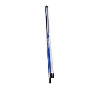 Qianly Taco de Billar, Taco de Snooker, Taco de Billar Chino Negro de 57", Taco de Billar Dividido por La Mitad, Taco de Billar para Adultos, Azul