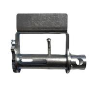 Qianly Tensor de Cuerda para Camión Ajustador Robusto Manual de Metal para Cinta de Sin Soldar Fácil de Montar Apto para Fletes Organización de, con Gancho de Cuerda, 14.7x14x9.9cm