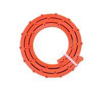 Qianly Tira de Perfilado Curvo Herramienta Flexible para Formas Irregulares Guía para Moldeo Y Transferencia de Curvas Gear Driven Hecha en Goma de Larga Dur, 1m