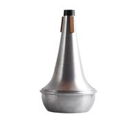 Qianly Trombone Mute de Metal Ligero Accesorio Musical Portátil Silencioso y de Fácil Manejo Adecuado para Práctica y Aprendizaje en Casa Estudio Escuela