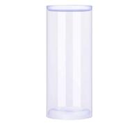 Qianly Tubo de Almacenamiento de Bádminton para Guardar Pelotas Organizador Compacto Portátil Contenedor Transparente Ligero Accesorios para Entrenamiento, Pequeño