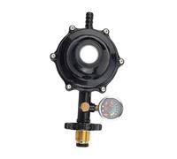 Qianly Válvula Reductora de Presión, Fácil Instalación, Ligera, Portátil, Accesorios para Herramientas, Cilindro de Gas Doméstico, Válvula de Cierre Automáti, con Indicador