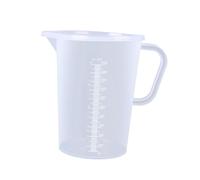 Qianly Vaso Medidor de Líquidos para Cocina Jarra Medidora con Boquilla Precisa Recipiente Resistente Al Y Flexible Adecuado para Mezclar Ingredientes, 2000ml