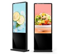 QIANMEI Pantalla De Señalización Digital, Quioscos Digitales con Pantalla LCD, Pantallas Interactivas, For Restaurantes, Centros Comerciales, Marketing, Negocios, Comerciales, AD Media Player(55in)