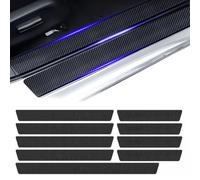 QIANQIANBF 9 Piezas Protector Umbral Puerta Coche para BMW X5 M 2010-2013 2015-2018 2020-2026, Tira de umbral de Puerta de Fibra de Carbono Protector de Parachoques