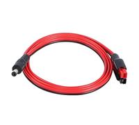 QIANRENON 5.5mm x 2.1mm DC a Solar Conector Cable Adaptador 16AWG Macho Enchufe Conecte Generador Portátil Batería de Reserva y Panel Solar Plegable 3.9ft/1.2m