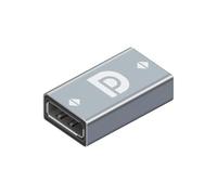 QIANRENON 8K DP Acoplador DisplayPort conector DP1.4 hembra a DP1.4 hembra HD Adaptador, 32Gbps 8k@60hz 4k@120hz Aluminio, para Extensiones Ampliada DP DisplayPort