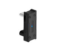 QIANRENON Adaptador USB C en forma de U ultra ancho de 10 Gbps, USB 3.1 tipo C macho a hembra, ángulo de 180 grados, conector ampliado de 13,5 mm, carga de 100 W, 4 K a 60 Hz, luz LED, para ROG Ally