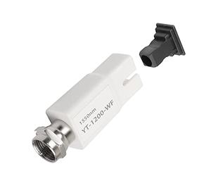 QIANRENON CATV Pasivo SC Fibra Receptore Módulo 1550nm SC/APC a F Tipo FTTH Pasivo Mni óptico Receptore Adaptadore, con Filtrado Para SC Fibra señal conversión a Televisión por cable señal