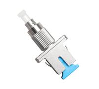 QIANRENON FC a SC Monomodo Fibra óptica Adaptador SM 9/125μm FC/UPC Macho a SC/UPC Hembra híbrida Fibra Simplex Convertidor Acoplador, para FTTH Roja Luz Bolígrafo óptica Potencia Medidor Patchcord