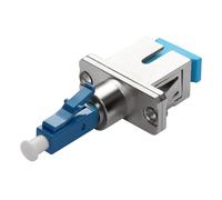 QIANRENON LC/UPC a SC/UPC Híbrida Fibra Simplex Adaptado Acoplador SM 9/125μm LC Macho a SC Hembra Fibra óptica Conector, para Patchcord Pigtail óptica Potencia Medidor Roja Luz Bolígrafo FTTH