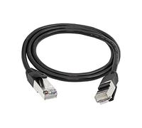 QIANRENON RJ50 10P10C Cable De Comunicación Blindaje De Cable Modular Cat 5e 26awg Radio Escaneo De Código De Barras Impresión Láser Equipo De Automatización Industrial Etc 1 m(3,3 ft)