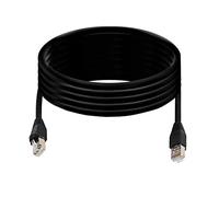 QIANRENON RJ50 10P10C Cat 5E 26AWG Cable macho a macho Conector de cristal modular con conectores blindados para impresión láser Equipo de control industrial de 3m