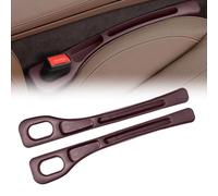 QIANRUIA 2PCS Tapón de Espacio de Asiento de Coche para Ford Puma ST Line X 2020-2024, Relleno de Grietas para Asientos de Vehículos Evita Que Las Cosas Caigan,Brown