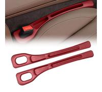QIANRUIA 2PCS Tapón de Espacio de Asiento de Coche para Ford Puma ST Line X 2020-2024, Relleno de Grietas para Asientos de Vehículos Evita Que Las Cosas Caigan,Red