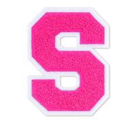 QianSiLi Parches Letras Termoadhesivas, Letras Adhesivas Para Tela Adecuado Para Chaquetas, Abrigos, Camisas, Bolsos, Vaqueros, Mochilas (11,45cm,Rosa,S)