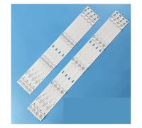 QIANWENSHANWH Tira de luz LED de retroiluminación for T-OMSON 55UV6416W L55P2-UD YHE-4C-LB5504-YH01J B55A858U L55E5800A-UD 55D2900 55HR330M05A6(5set 40Pieces)
